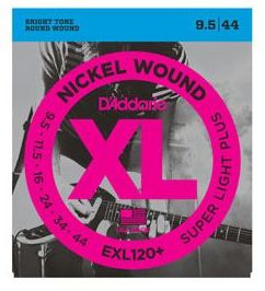 新品　DADDARIO ダダリオ EXL120+ XL Nickel Round Wound Super Light Plus　エレキギター弦