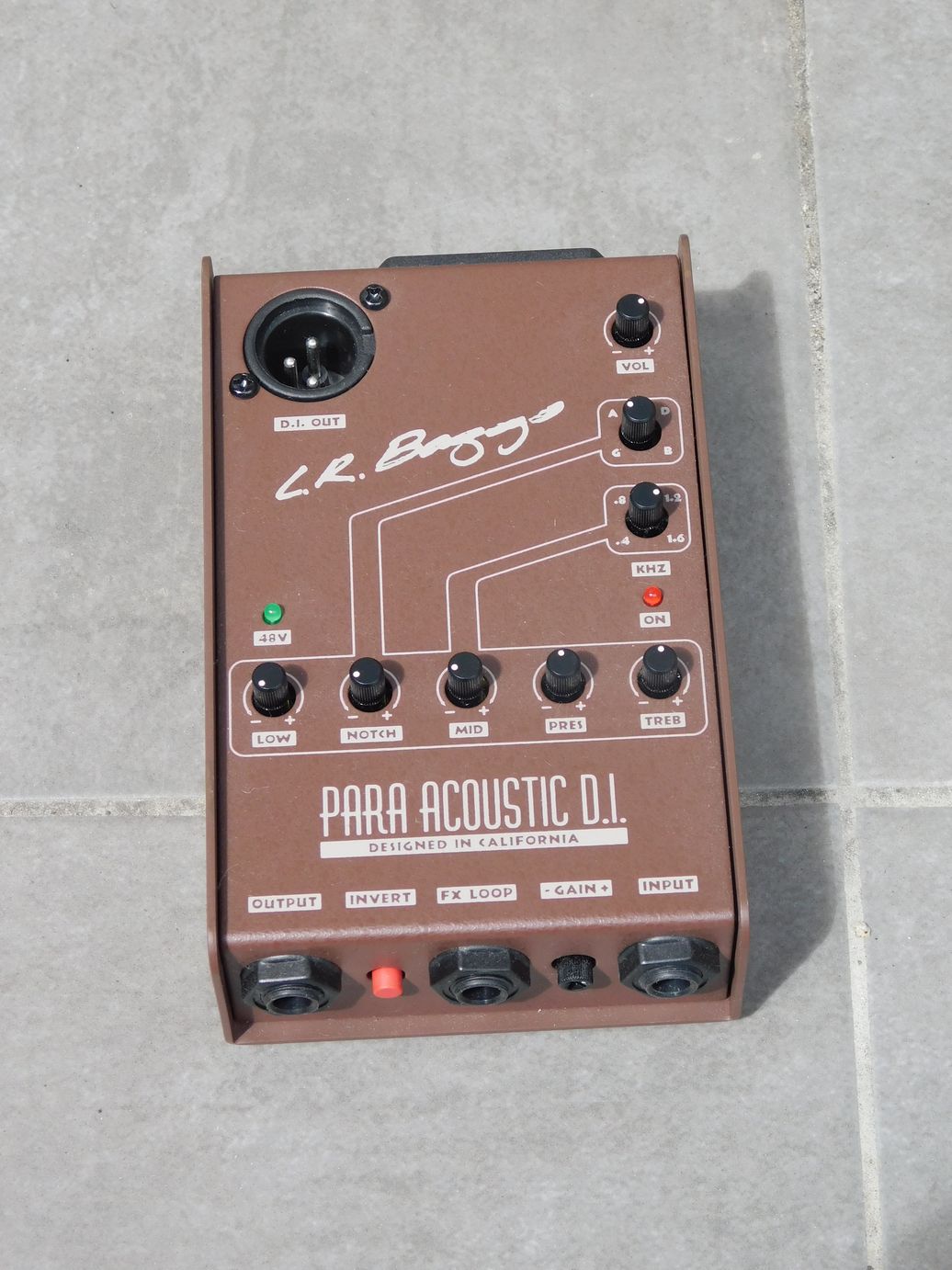 中古　L.R.Baggs エルアールバックス Para Acoustic D.I. アコギ用ダイレクトボックス