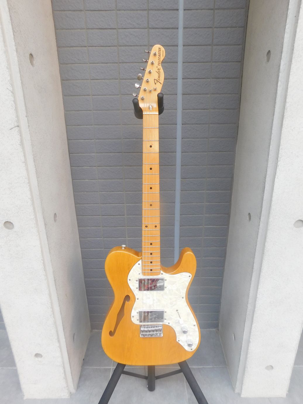 中古　Fender Japan フェンダージャパン TN72-85 Natural　シンライン　ソフトケース付き