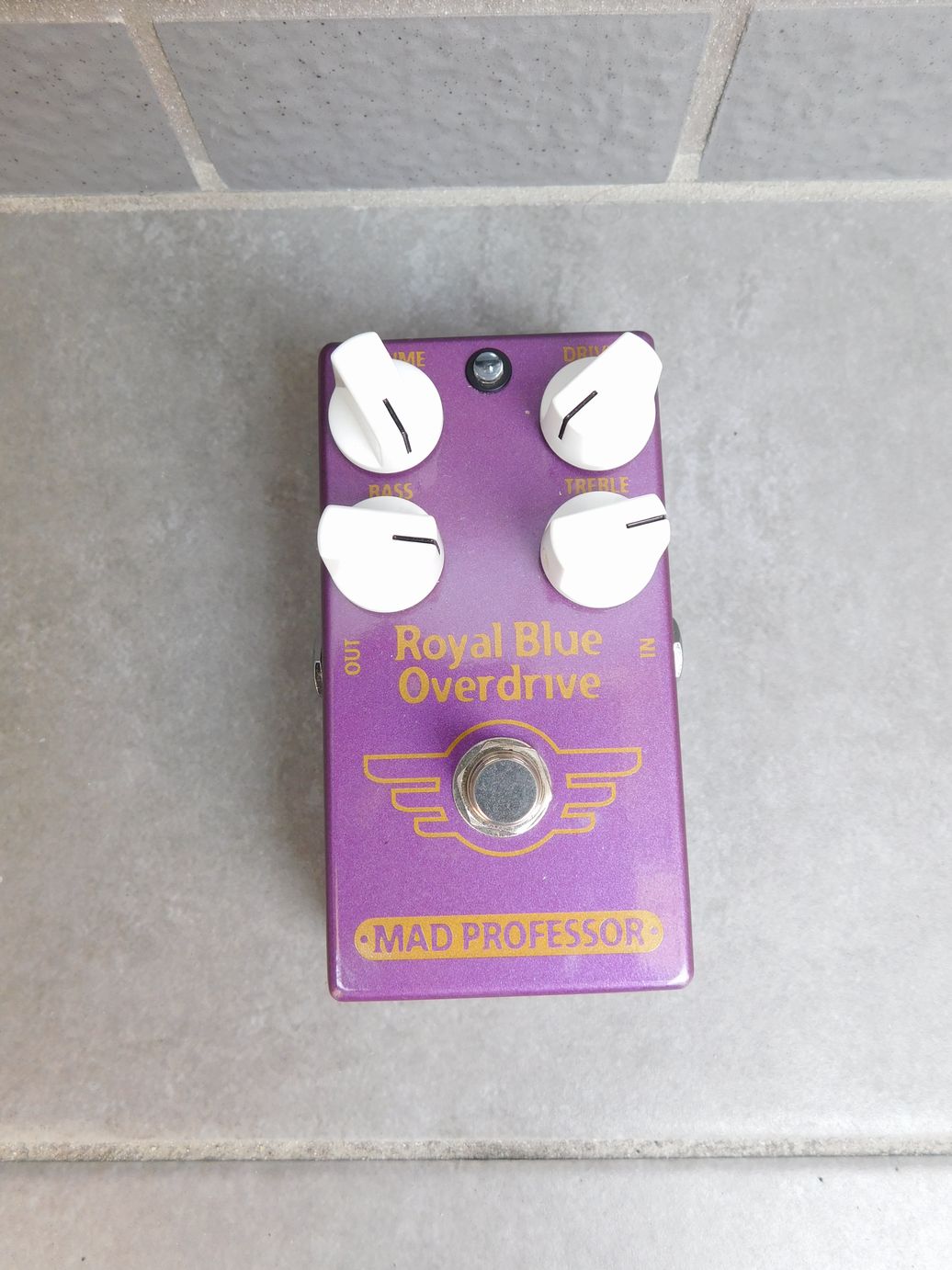 中古　MAD PROFESSOR マッドプロフェッサー Royal Blue Overdrive Factory　オーバードライブ