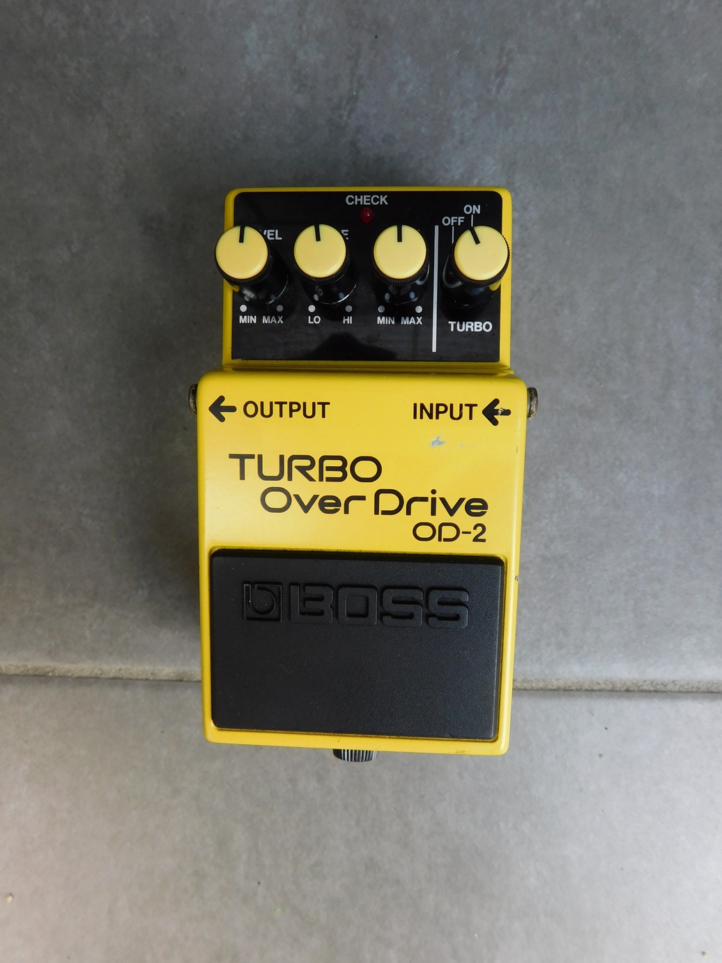 中古　BOSS ボス OD-2 TURBO Over Drive オーバードライブ　日本製