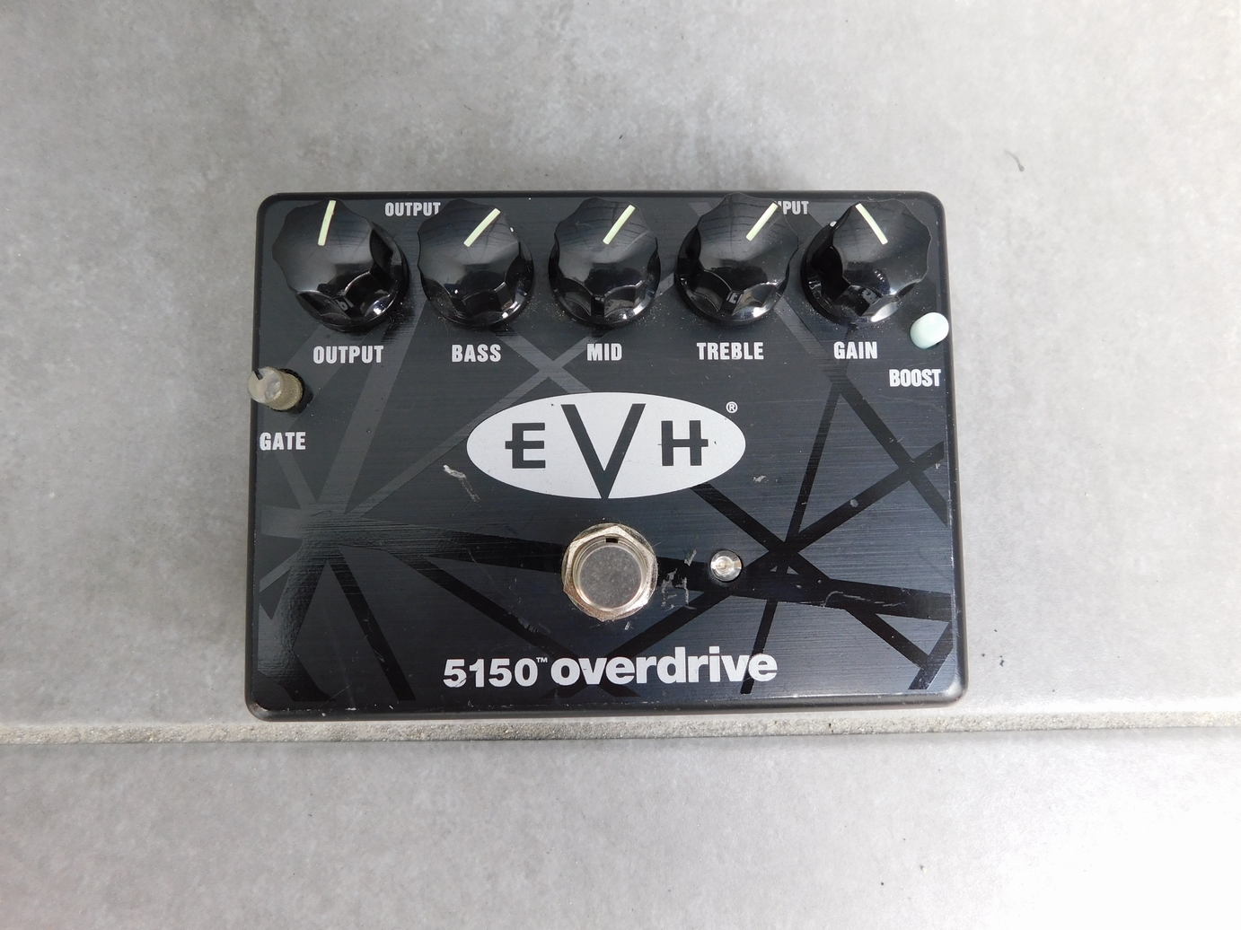 中古　MXR エムエックスアール EVH5150 Overdrive オーバードライブ