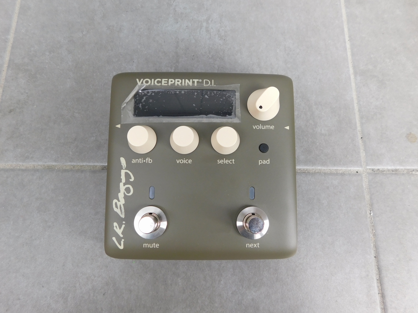 中古　L.R.Baggs エルアールバックス Voiceprint DI 　アコースティックギター用IRペダル