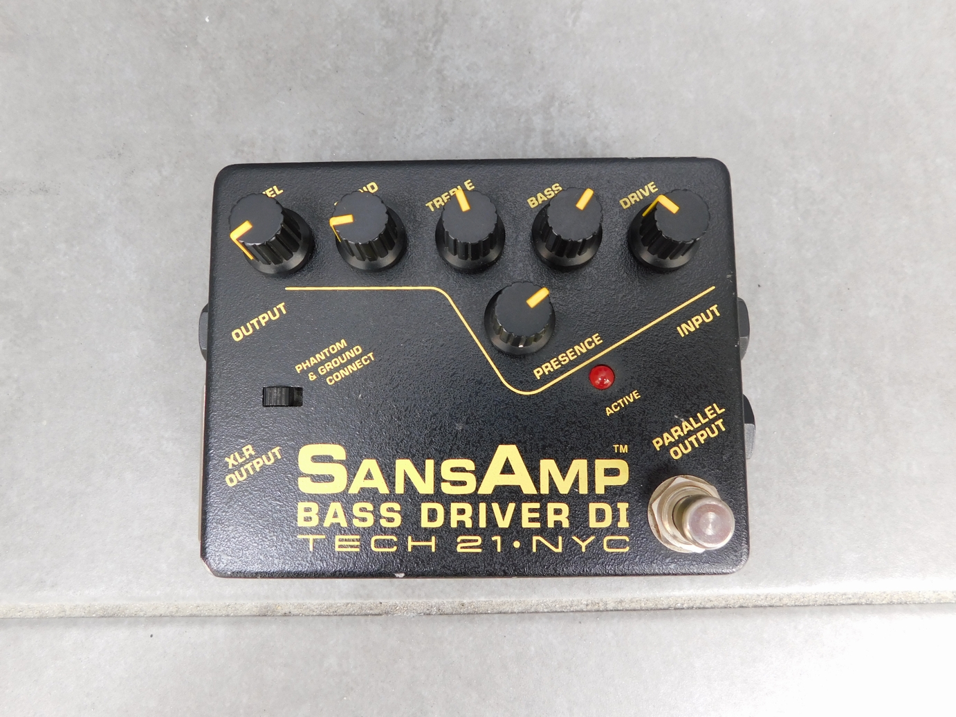 中古　TECH21 SANSAMP BASS DRIVER DI V1 初期型 ベース・プリアンプ/DI