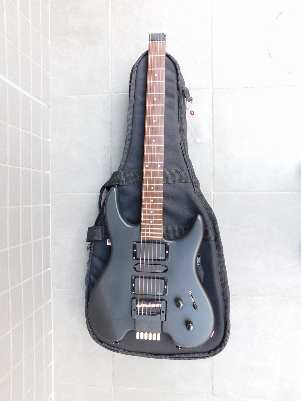 中古　Spirit by Steinberger　スピリッツ　Gu Deluxe　改造　ギグバック付き