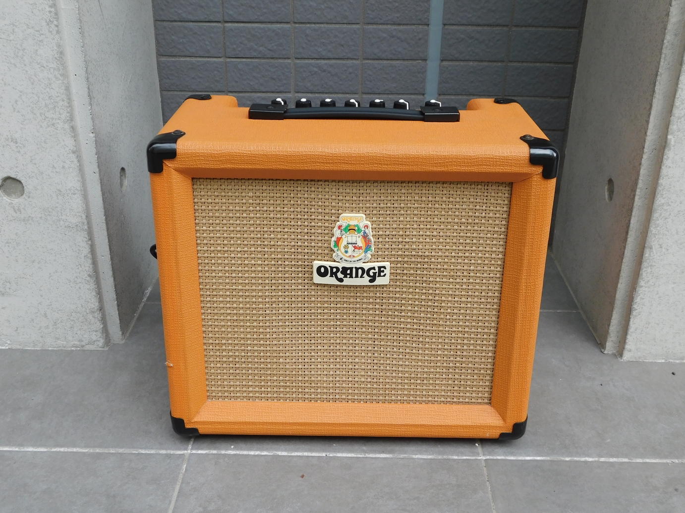 中古　Orange オレンジ Crush15R　ギターアンプ　リバーブ付き