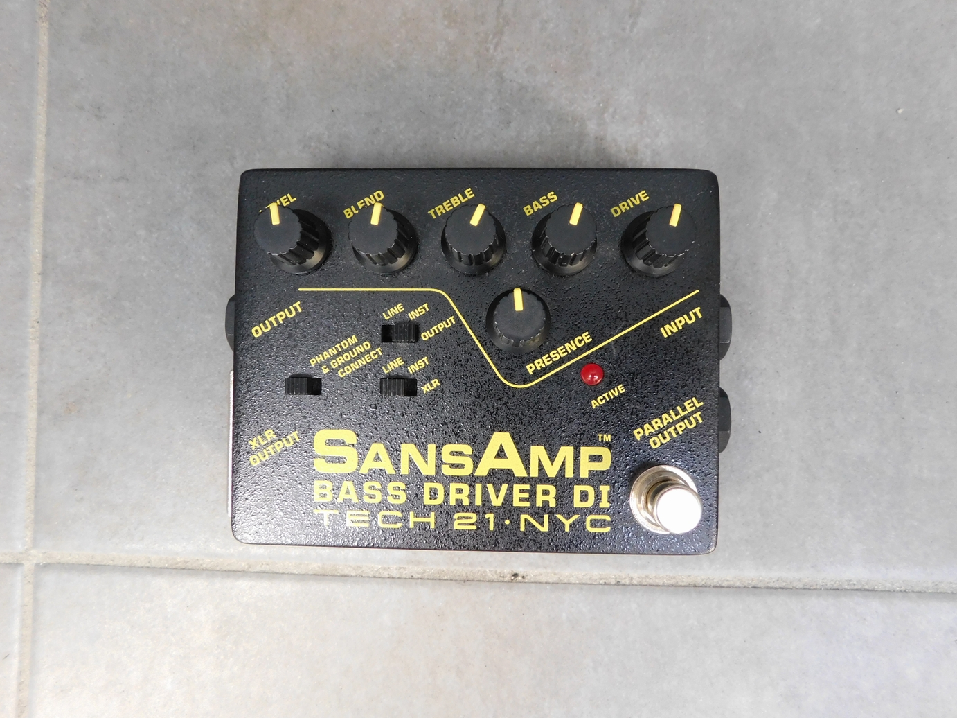 中古　Tech21　SANSAMP Bass Driver DI V1 後期 ベース用プリアンプ・DI