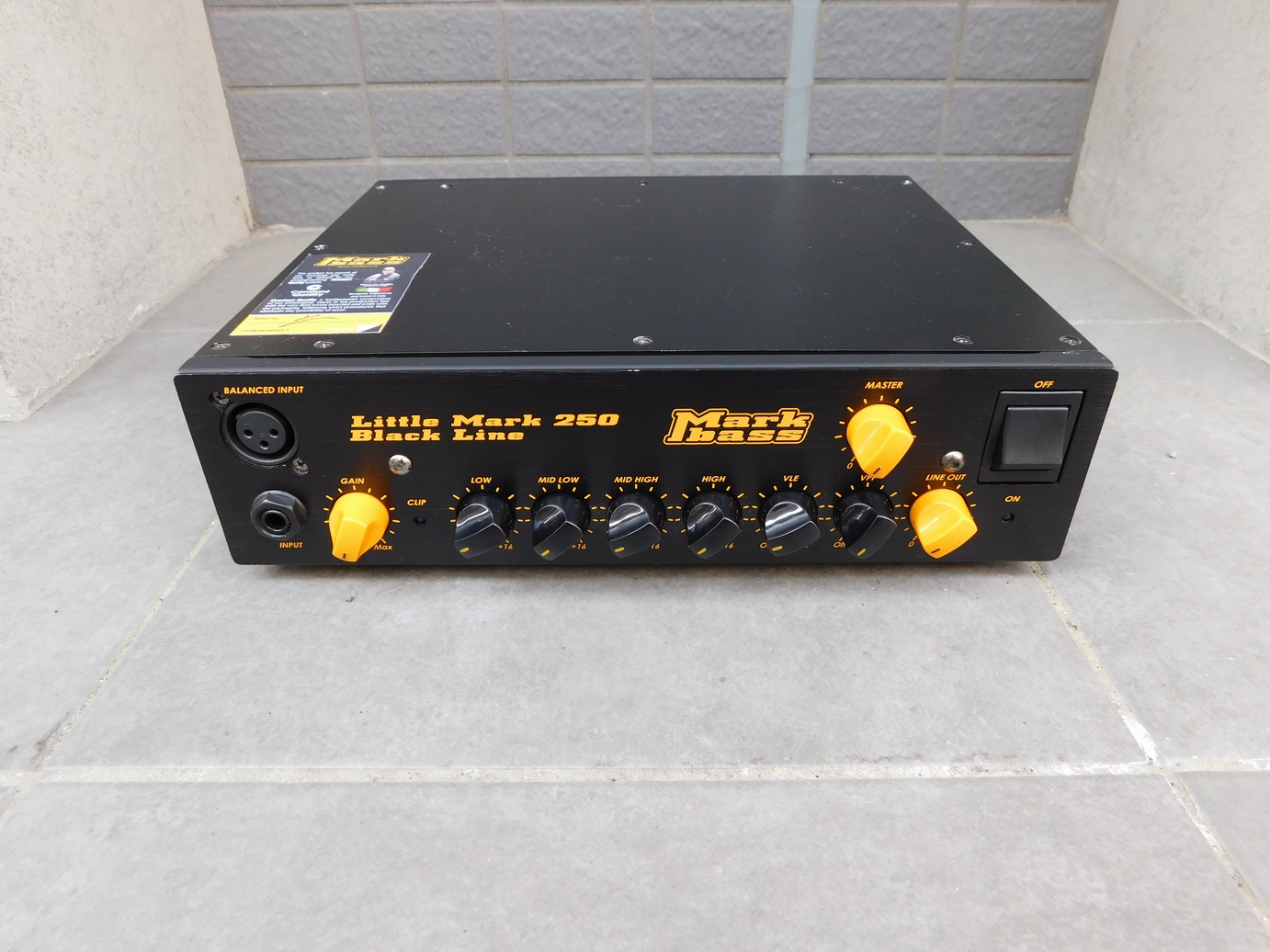 中古　MARKBASS マークベース Little Mark 250 Black Line　ベースアンプヘッド