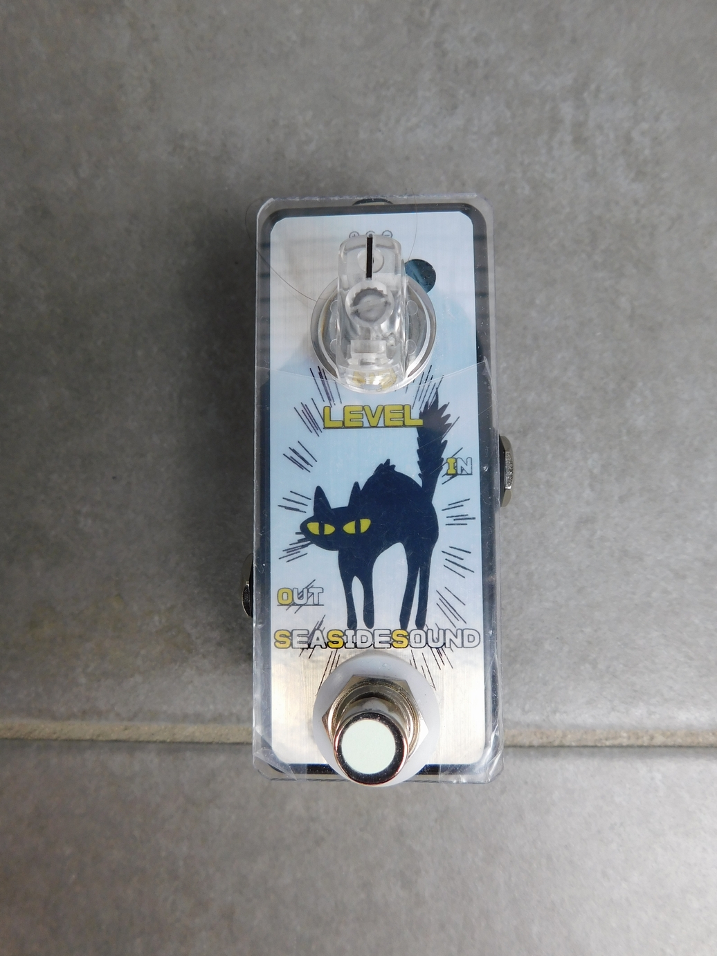 中古　SEA SIDE SOUND シーサイドサウンド　MiniBoosNyaa　黒猫　ブースター