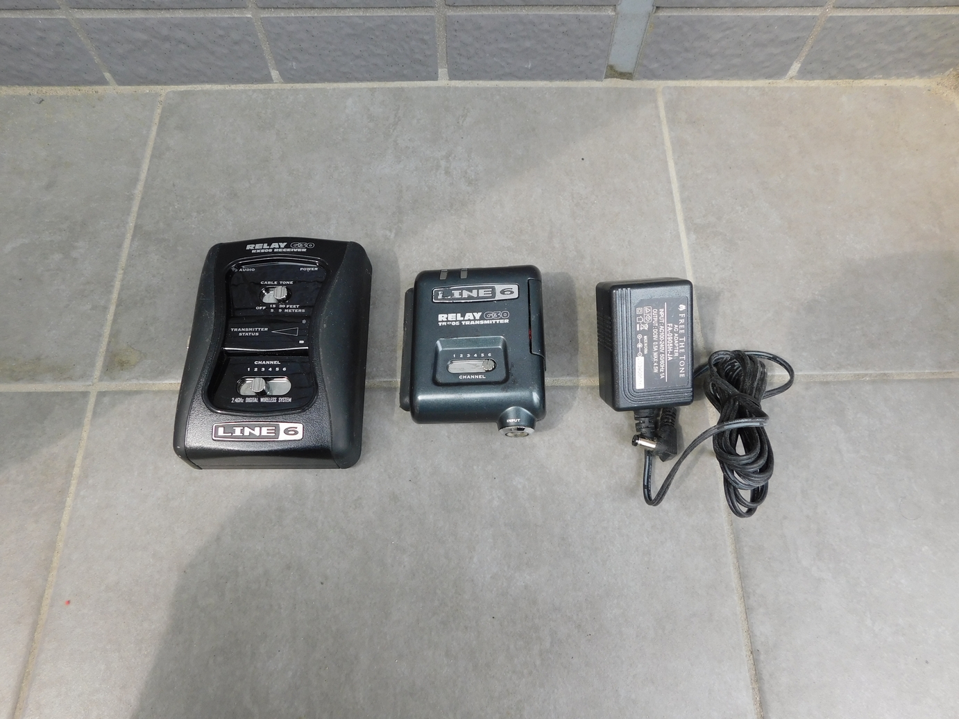 中古　Line 6 ライン6 Relay G30　ギターワイヤレスセット　アダプター付き