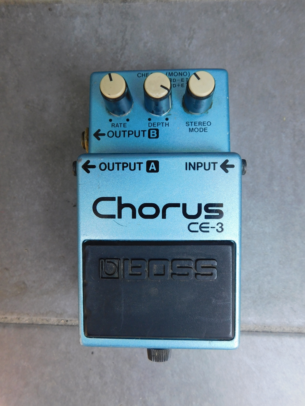 中古　BOSS　ボス　CE-3　コーラス　グリーンラベル