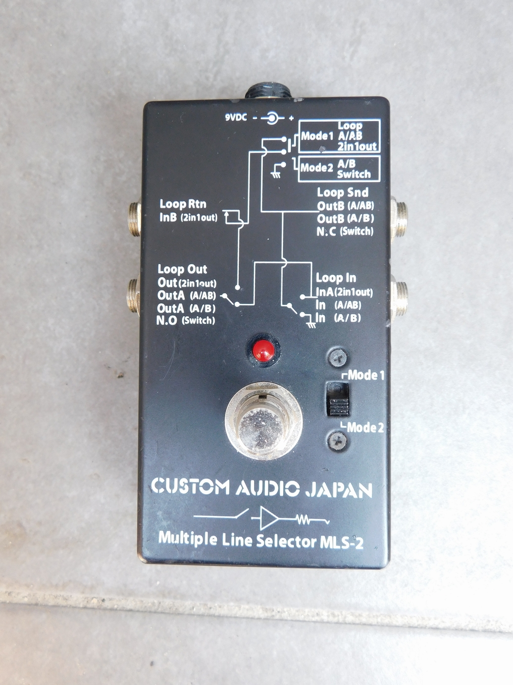 中古　CAJ Custom Audio Japan Multiple Line Selector MLS-2 ラインセレクター
