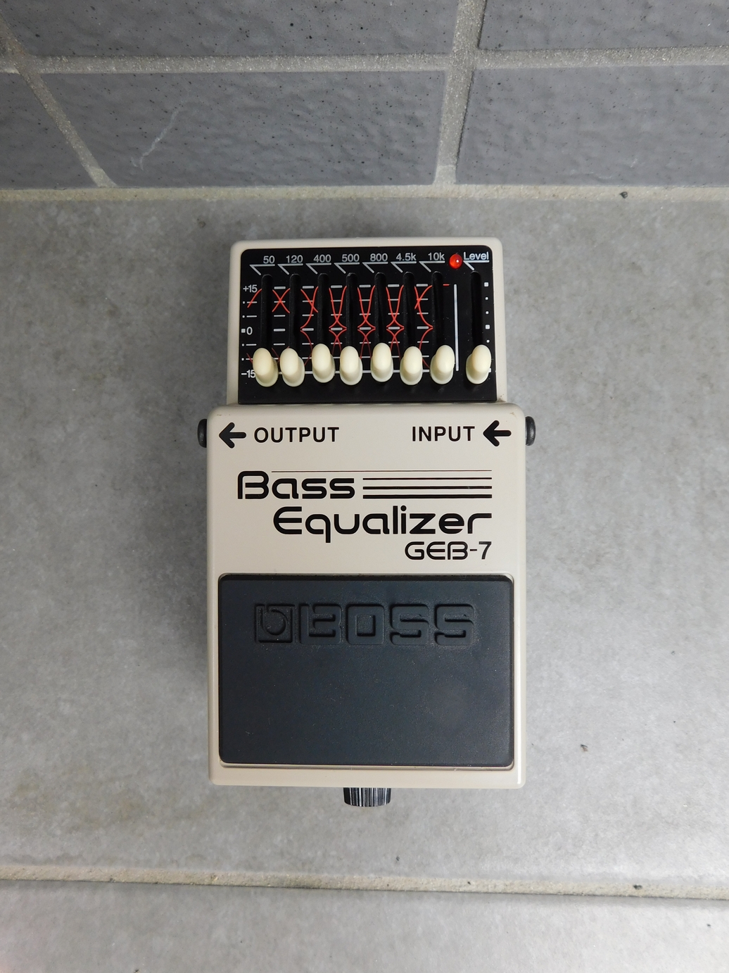 中古　BOSS ボス GEB-7 ベース用イコライザー