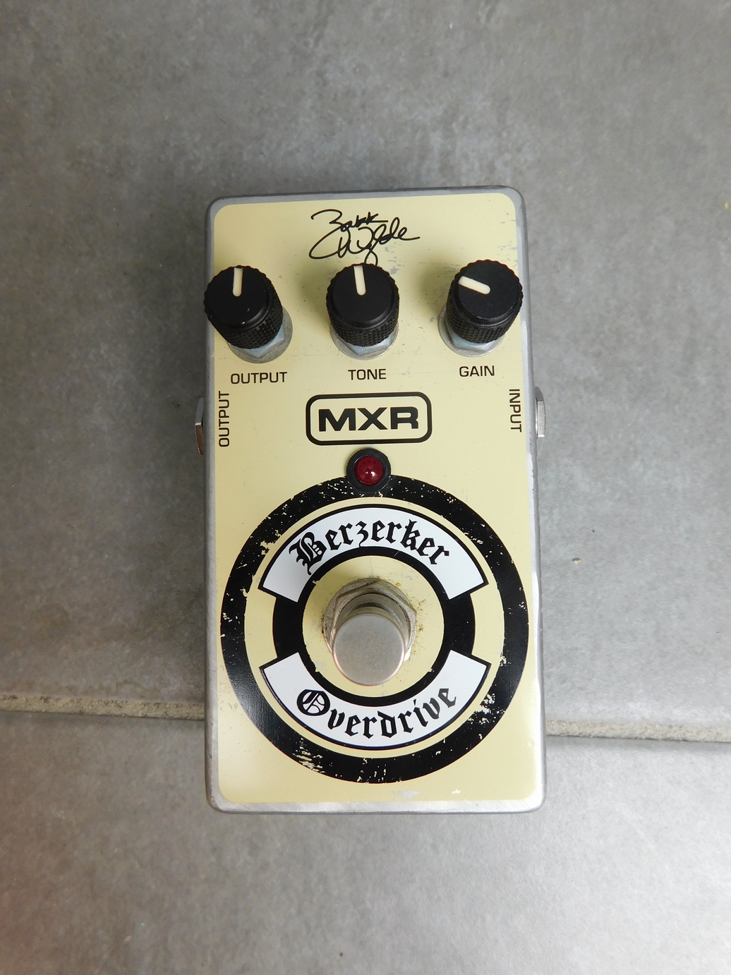 中古　MXR エムエックスアール ZW44 Berzerker Overdrive　オーバードライブ