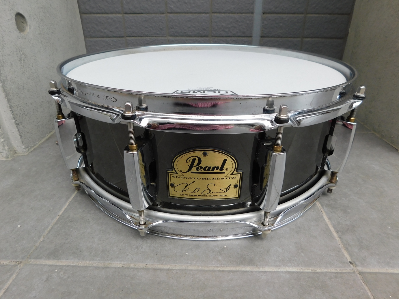 中古　PEARL パール CS1450　チャドスミス シグネチャー スネアドラム