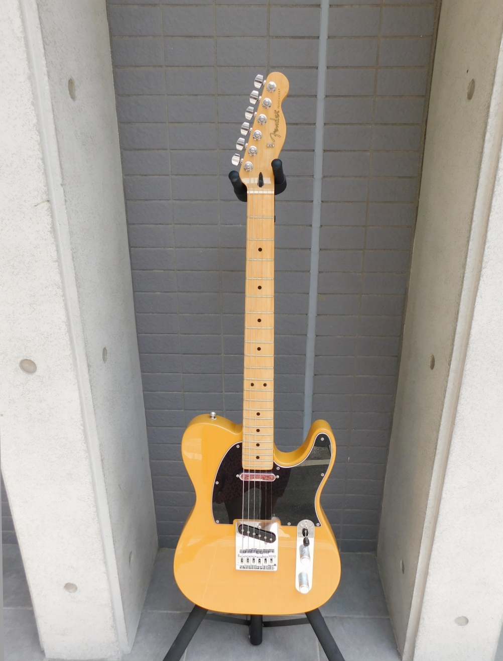 中古　Fender Mexico フェンダー Player Telecaster Butter Scotch Blonde ソフトケース付き