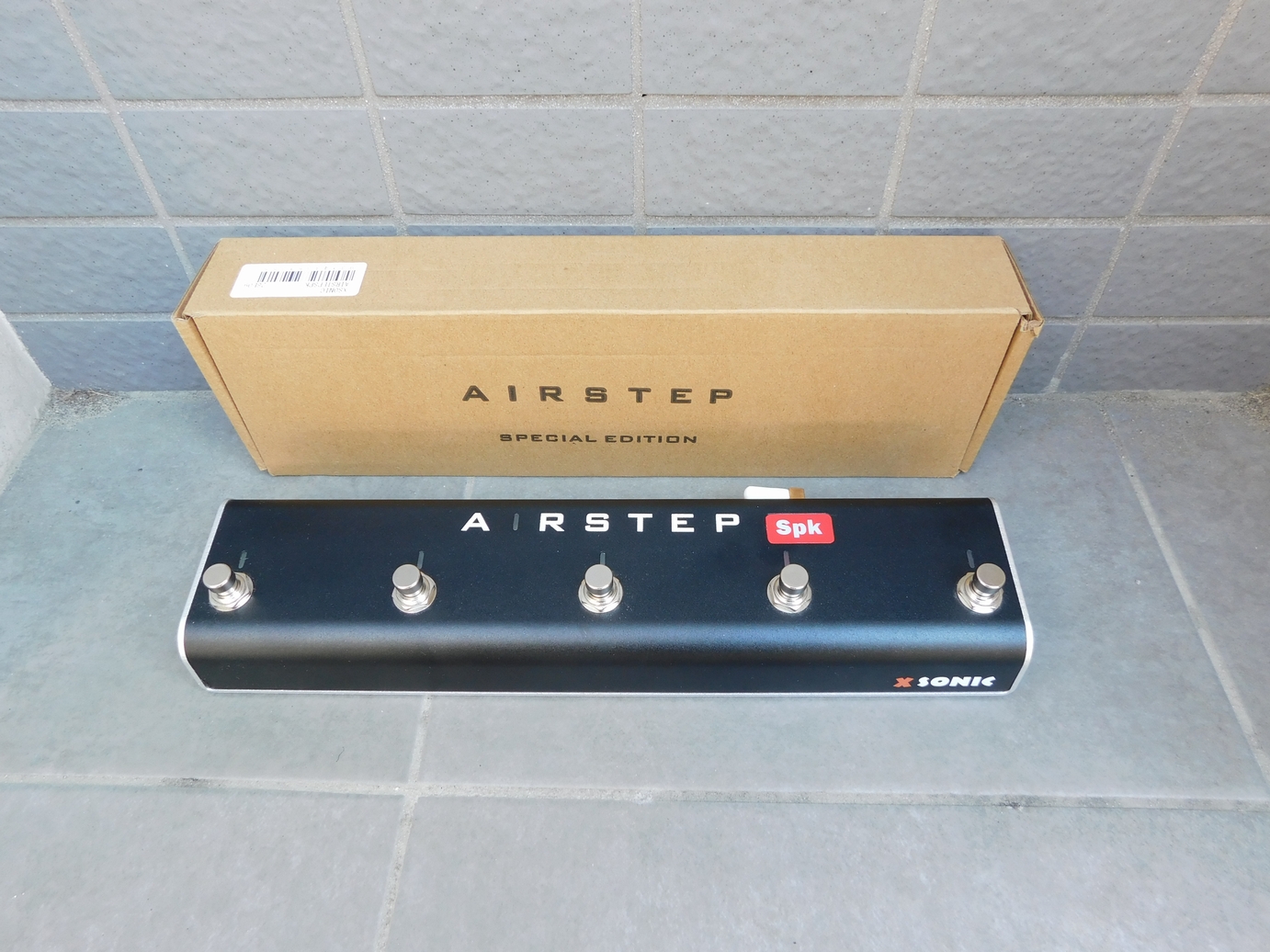 中古　XSONIC エックスソニック AIRSTEP SPK Edition　フットコントローラーこら