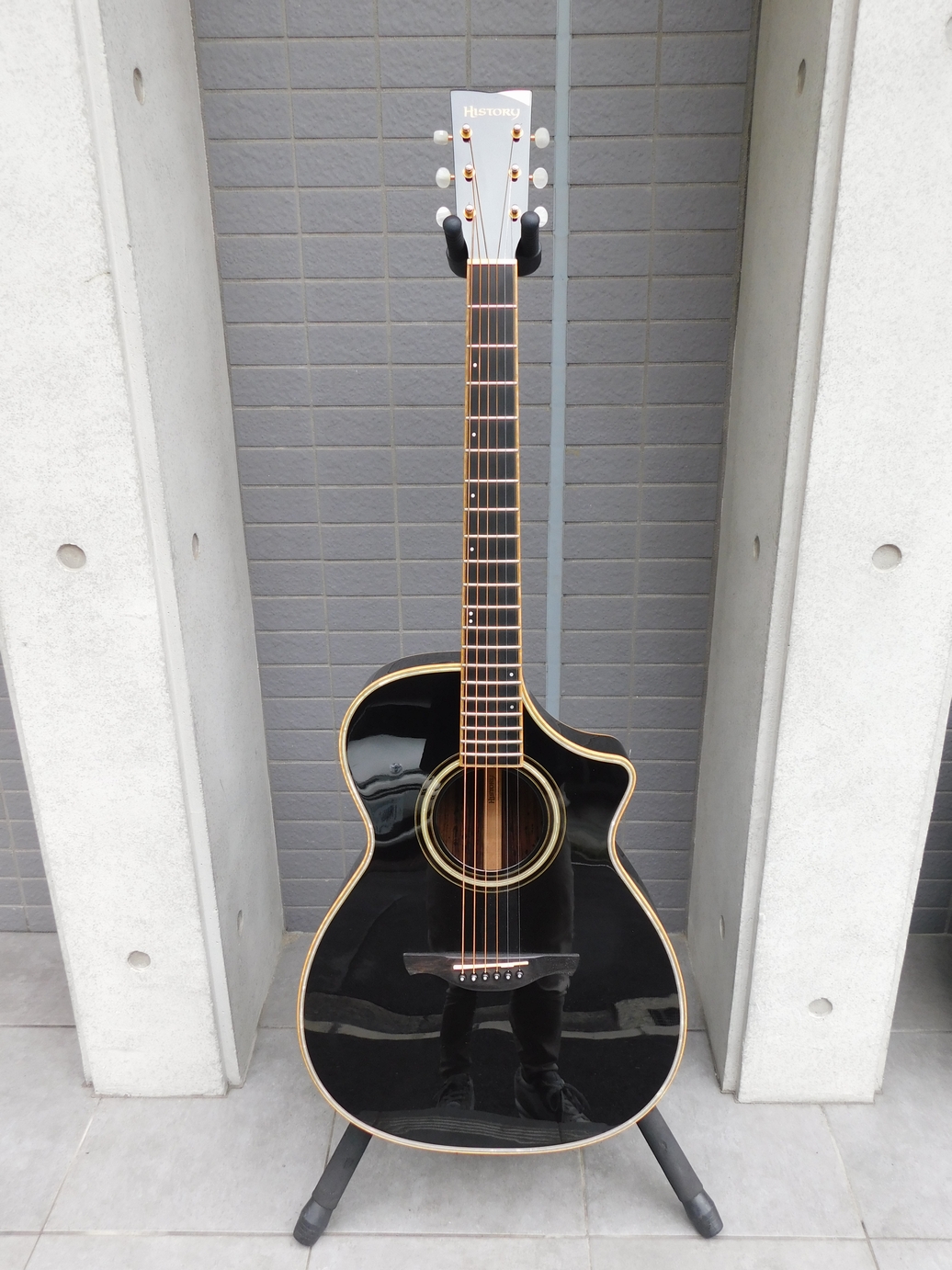中古　History ヒストリー NT-501　エレアコ　ハードケース付き