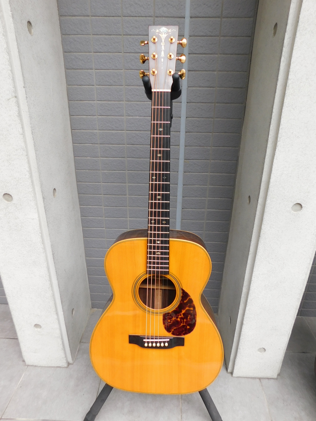中古　ASTURIAS アストリアス E.C. CUSTOM　アコースティックギター　ハードケース付き