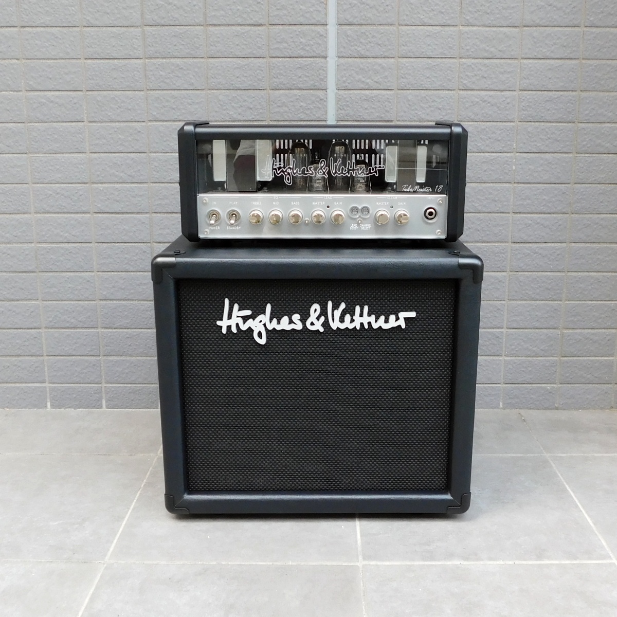 中古　Hughes & Kettner ヒュース＆ケトナー Tube Meister 18 Head & TM110 Cabinet　ギターアンプヘッド＋キャビネットセット