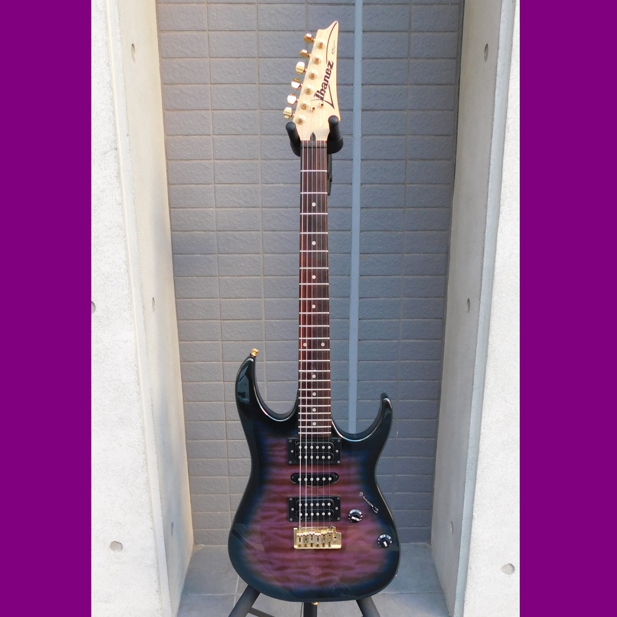 中古 Ibanez アイバニーズ RX185GQ RX SERIES Made in Japan ソフトケース付き