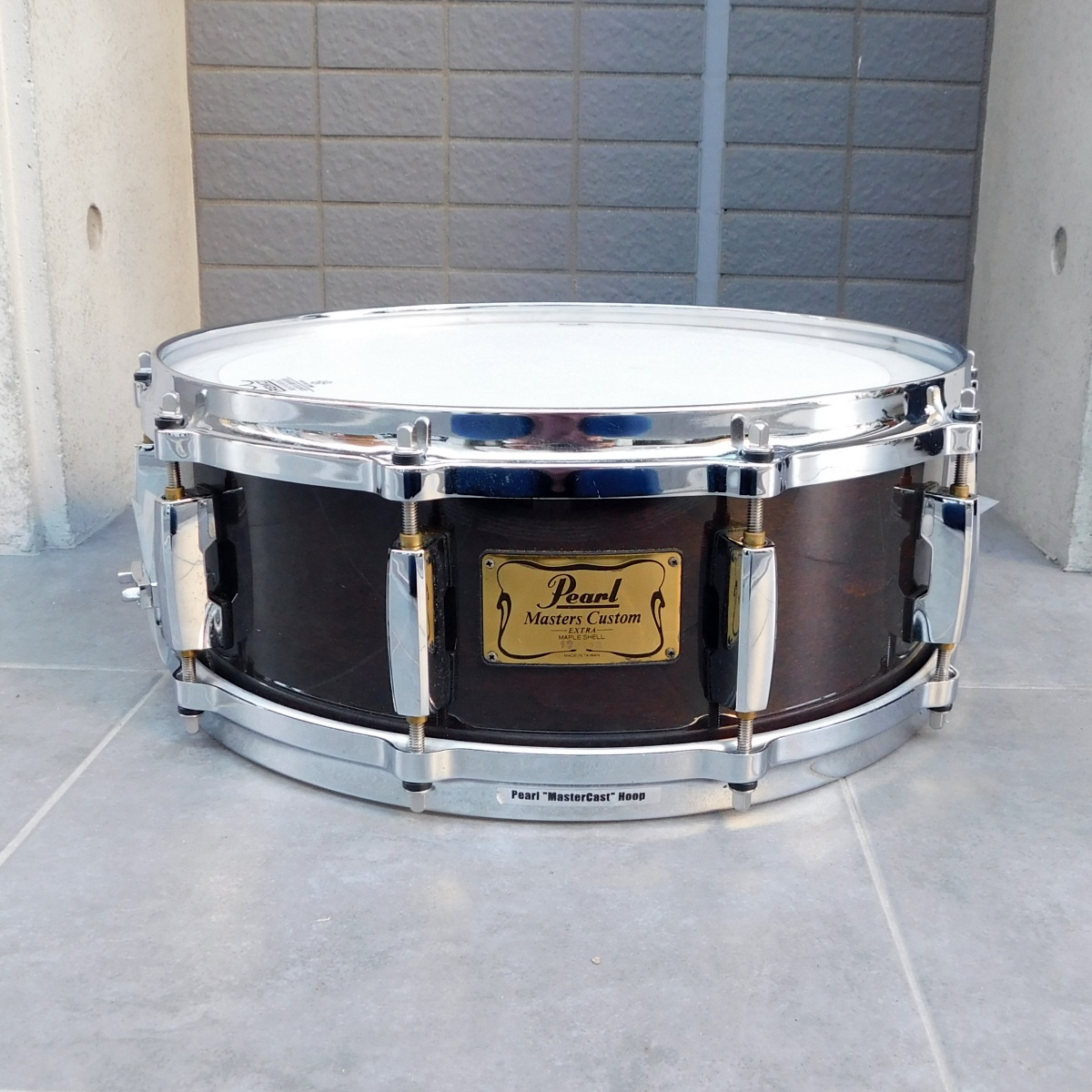 中古 Pearl パール Masters Custom EXTRA Maple shell 14×5.5 スネアドラム