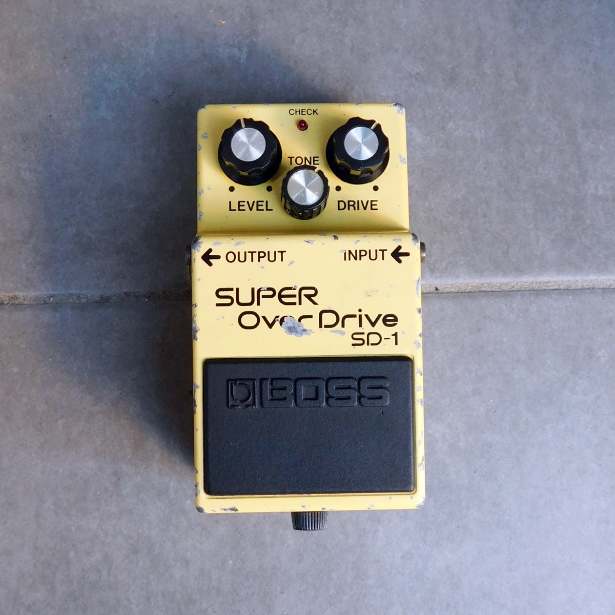 中古　BOSS ボス SD-1 Super OverDrive JRC4558D搭載［1982年製］