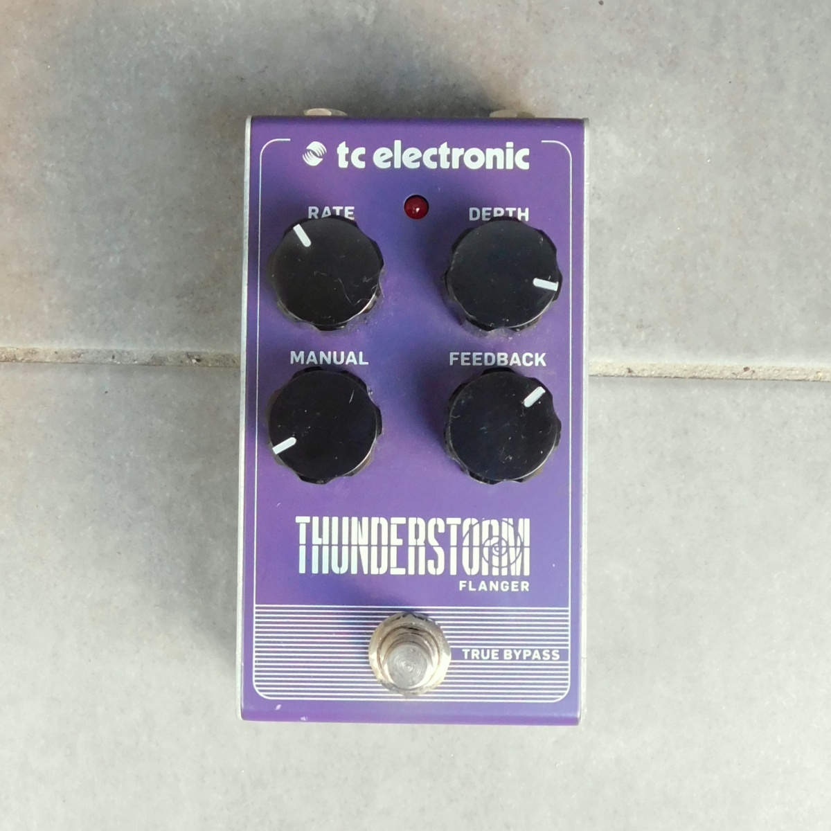 中古　TC ELECTRONIC ティーシーエレクトロニック THUNDERSTORM FLANGER フランジャー