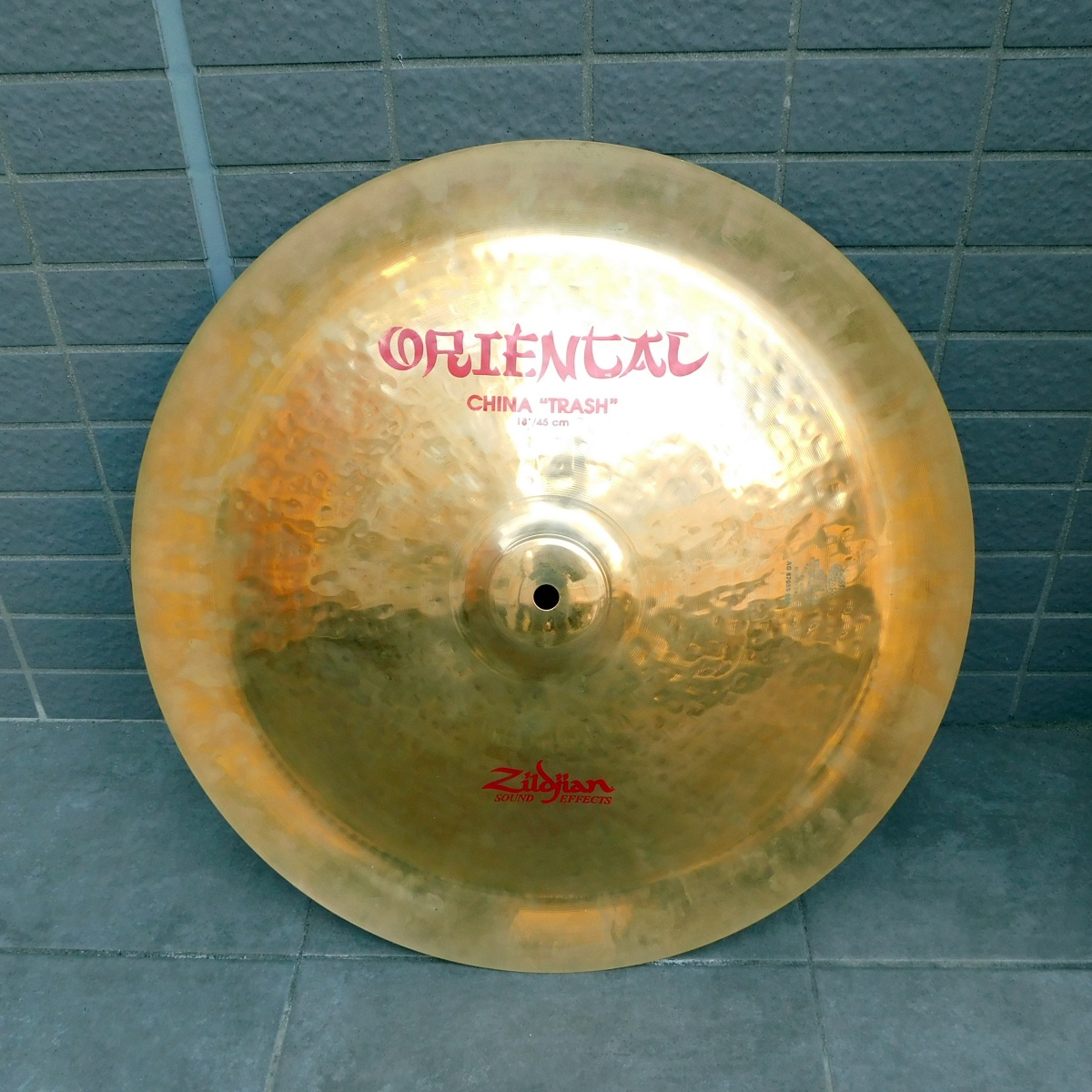 中古　Zildjian ジルジャン Oriental China Trash 18インチ シンバル