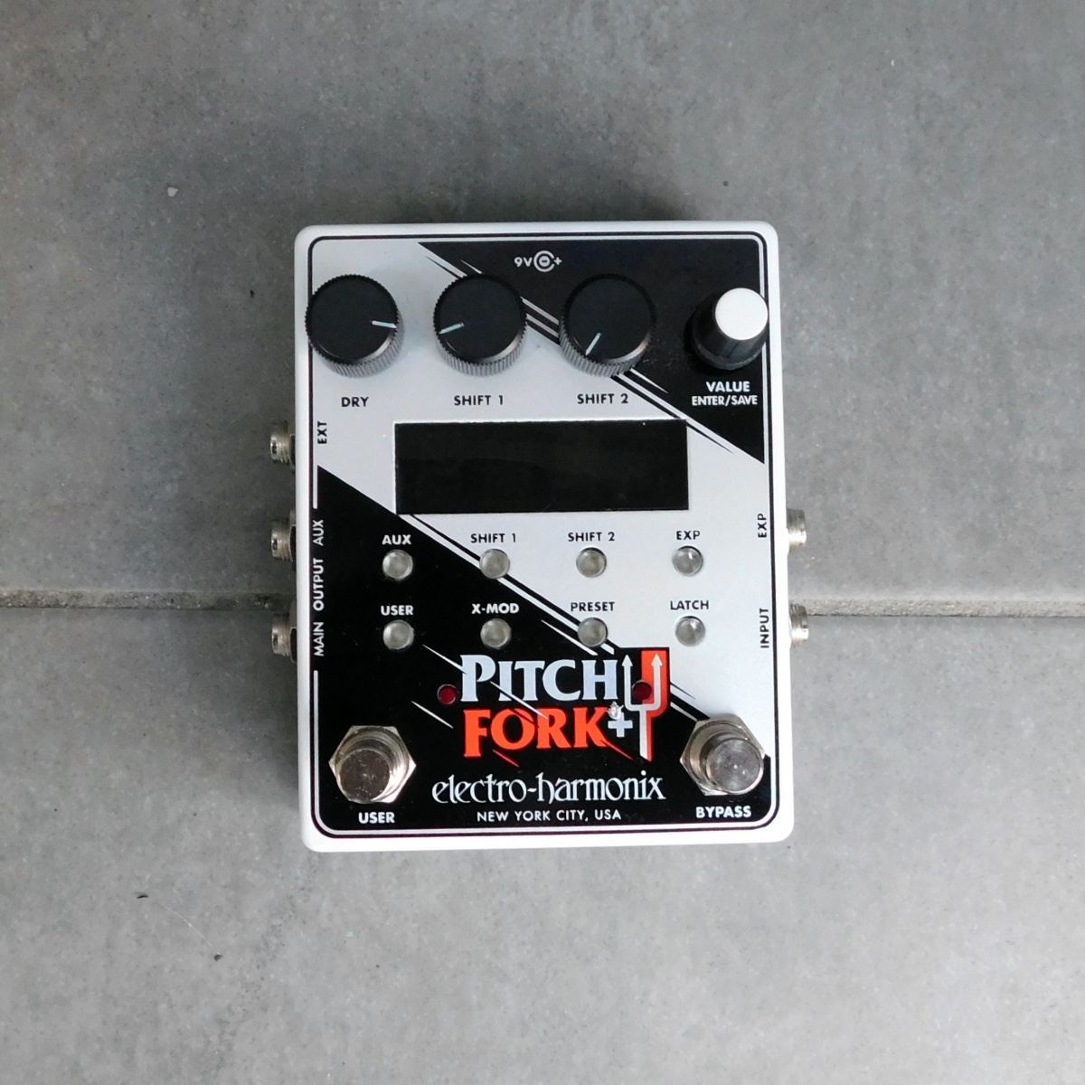 中古　ELECTRO-HARMONIX Pitch Fork + ピッチフォークプラス デュアル エンジン ピッチ シフティングエフェクター