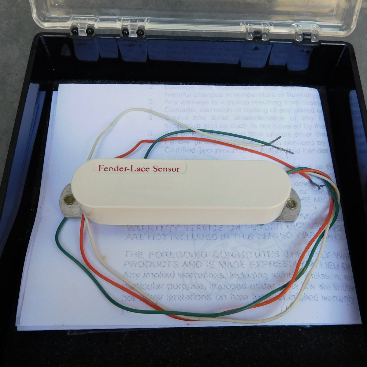 中古　Fender フェンダー Lace Sensor Red ピックアップ