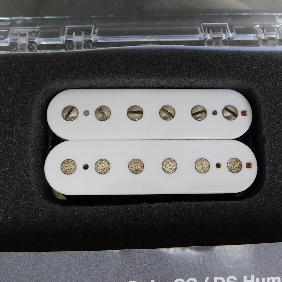 中古 SUHR サー Doug Aldrich Bridge White 53mm（F-Style）ギターピックアップ