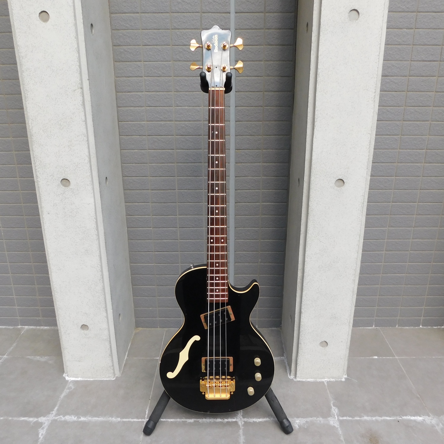 中古　Rockoon ロックーン BY カワイ RCB-69 レスポールベース ソフトケース付き