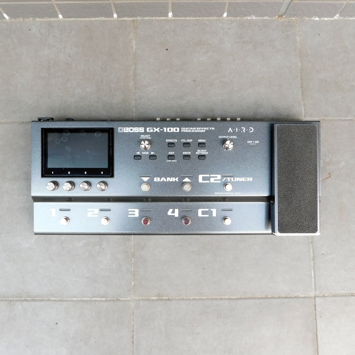 中古 BOSS ボス GX-100　マルチエフェクター　アダプター付き